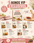 RECETAS SALUDABLES PARA TODA LA FAMILIA - PACK VIP